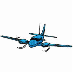 Airplanes Embroidery Design 9